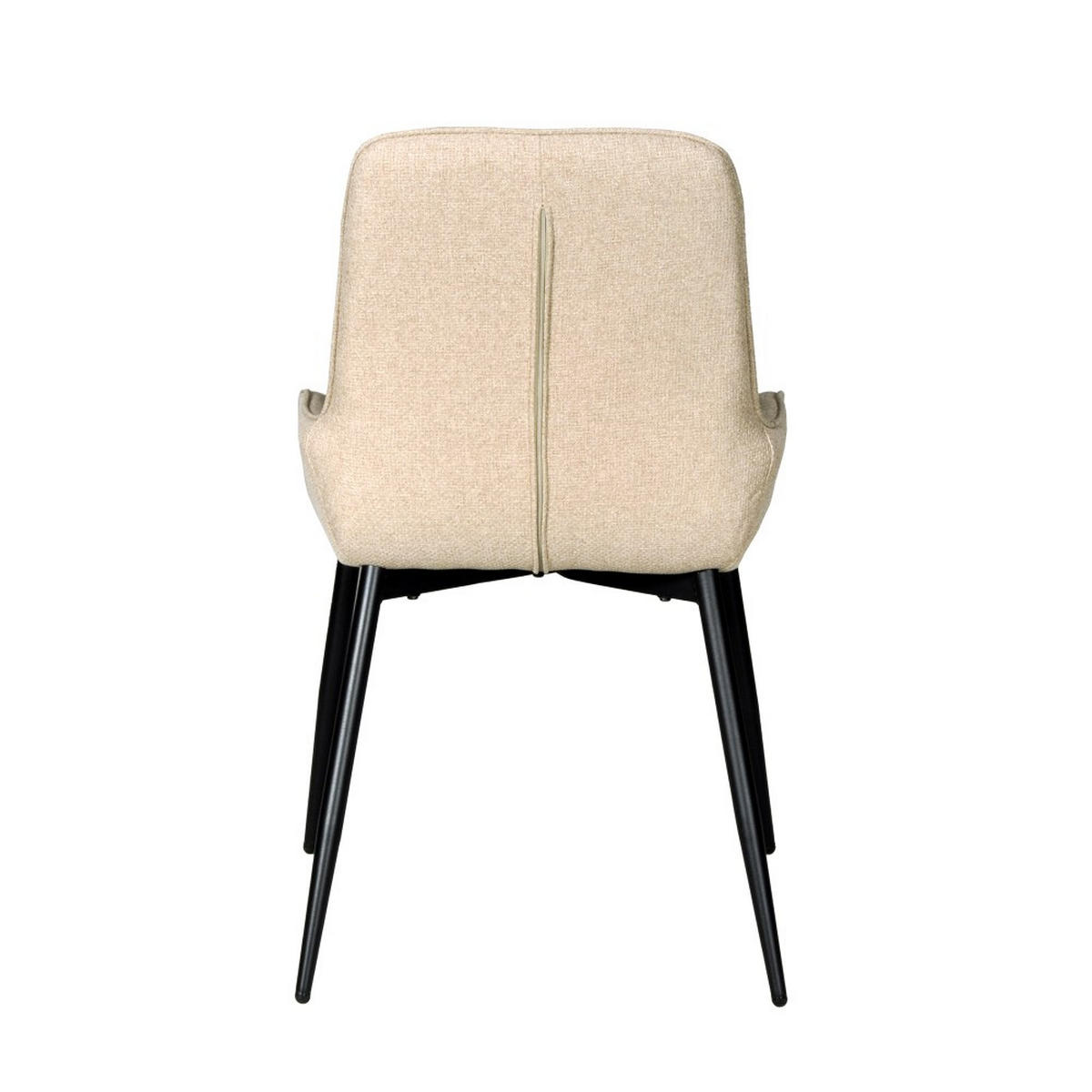 ESSZIMMERSTUHL/ ARTY, Beige - Beige, Metall (53/86.5/60cm) - Weber Industries