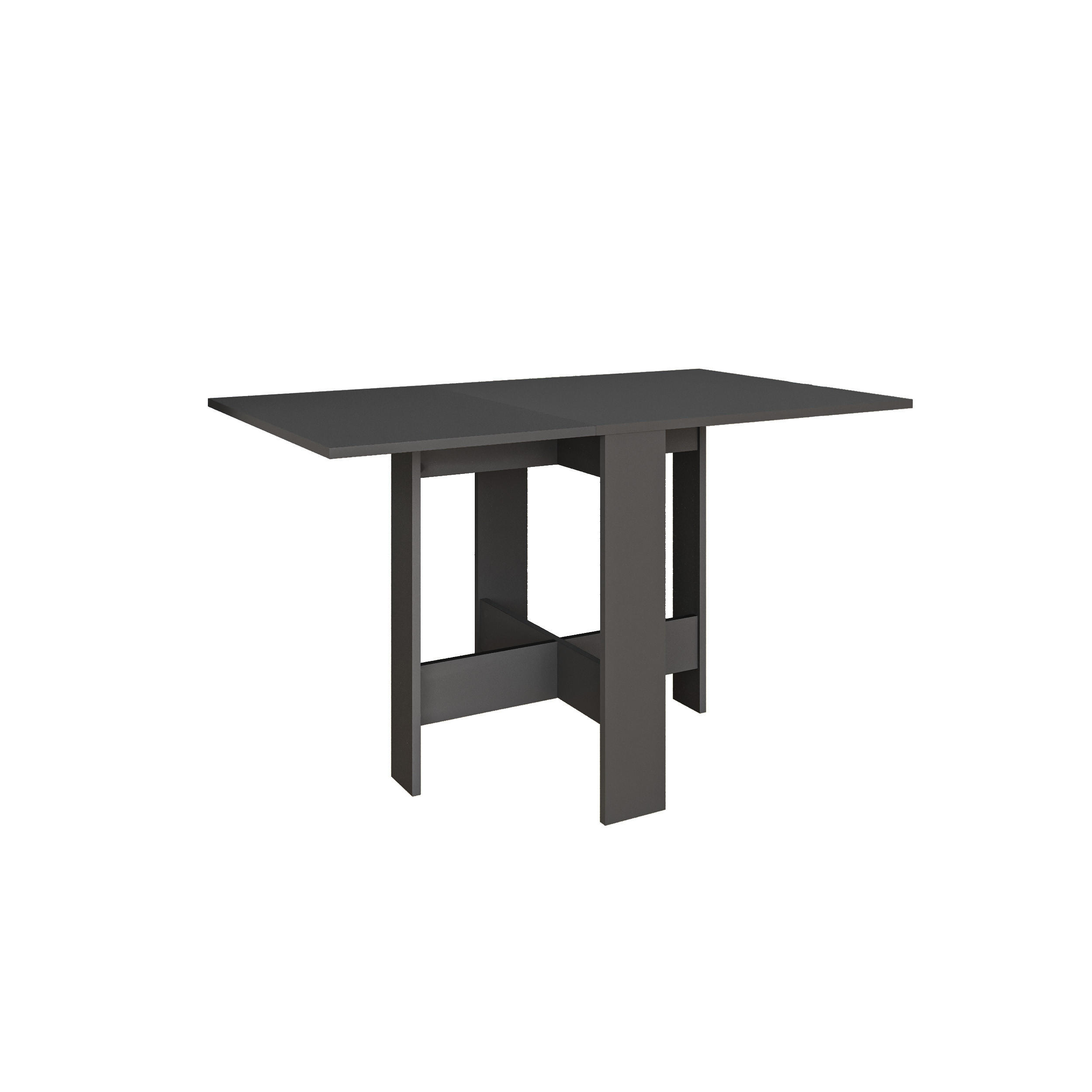 Decortie Klapptisch Anthrazit 130x73.4x76 cm