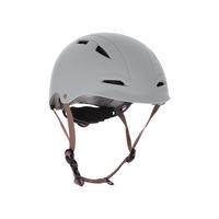 KINDERHELM 46-56 grau 46-56 cm, 9 Öffnungen, verstellbare Gurte, ab 2 Jahren, Kinderhelm - Grau, Kunststoff (21/25cm) - Kikka boo