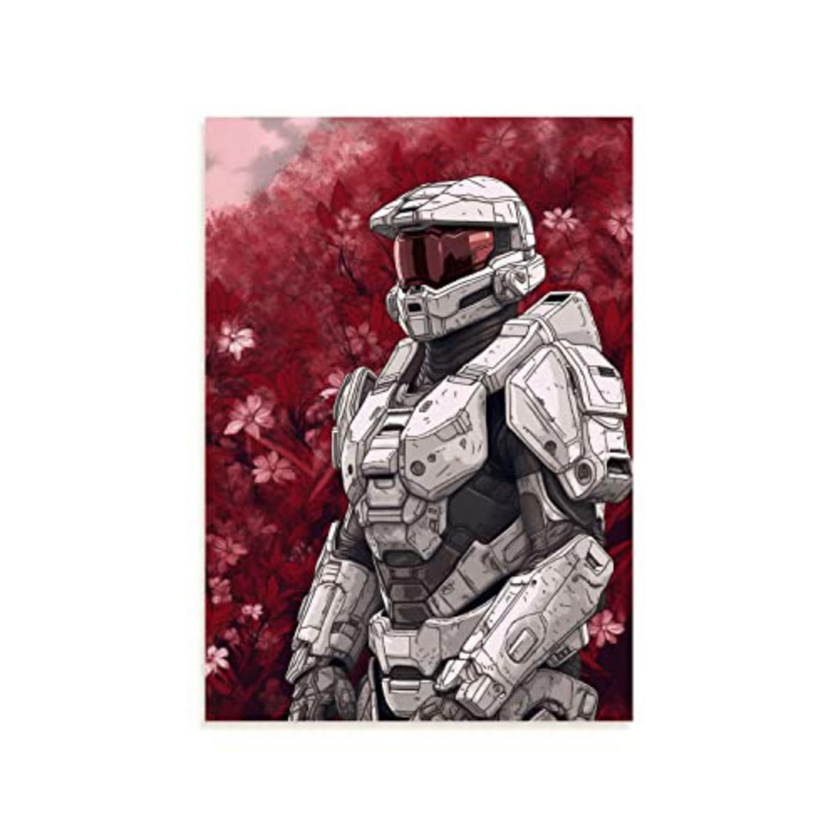 POSTER Halo Chief A4 Rahmenlos - Klar, Papier (29.7/5/21cm) - Nacnic