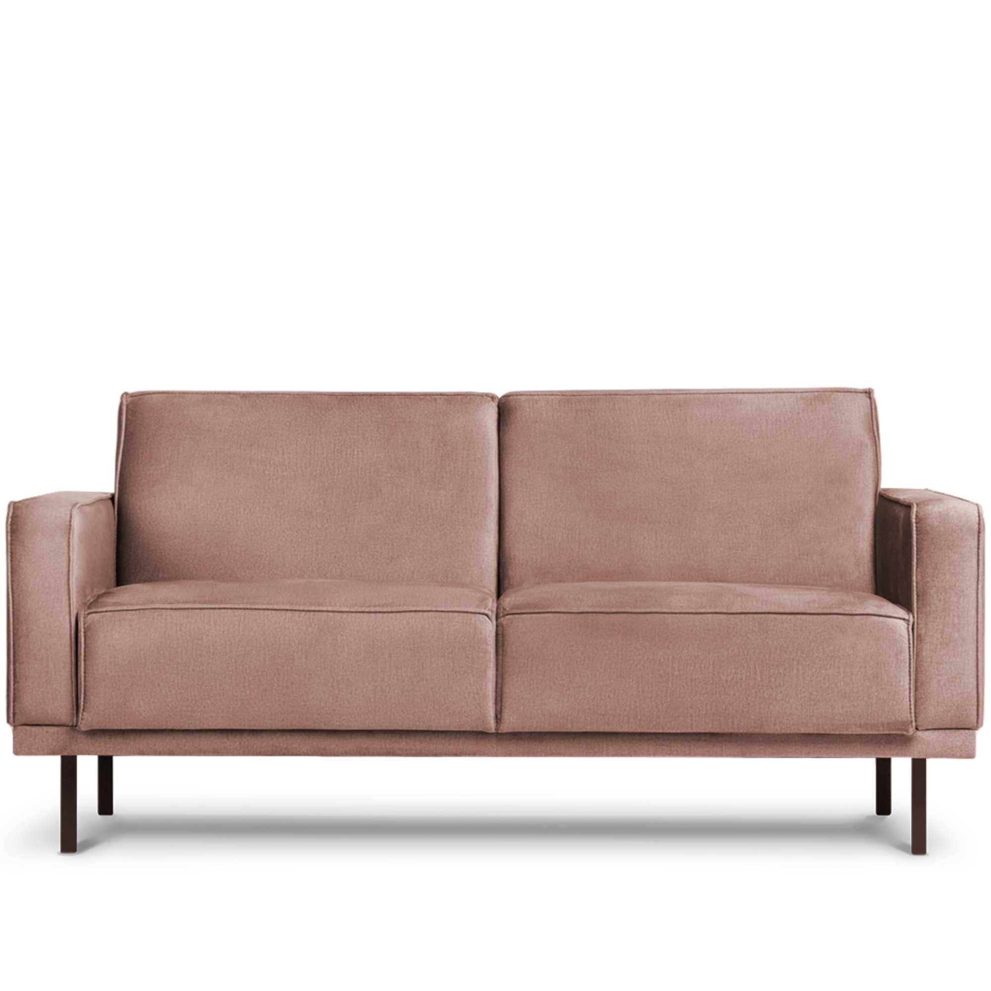 EINZELSOFA BARO 2-Sitzer,Pink - Pink, Holz/Textil (150/71/81cm) - KONSIMO®