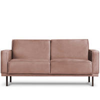 EINZELSOFA BARO 2-Sitzer,Pink - Pink, Holz/Textil (150/71/81cm) - KONSIMO®