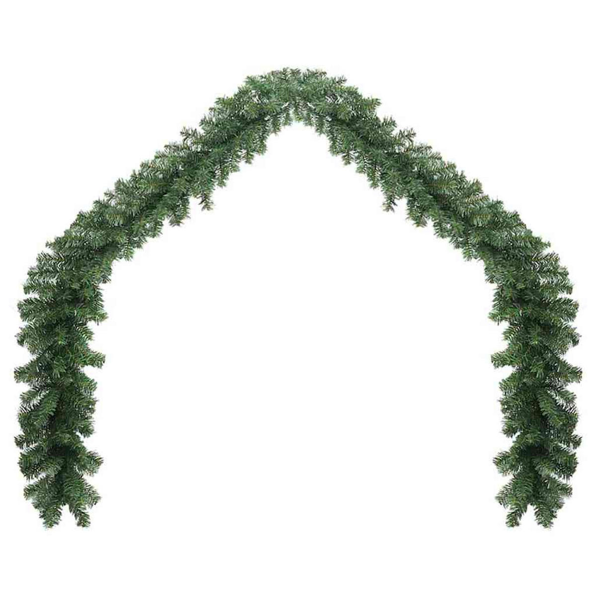 WEIHNACHTSGIRLANDE 2000/24 Cm Grün Kunststoff - Grün, Kunststoff (2000cm) - vidaXL