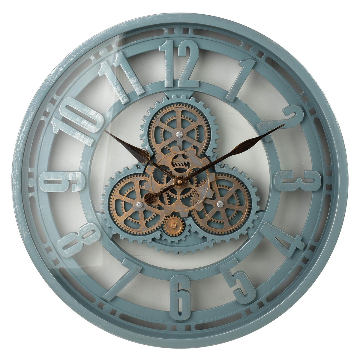 WANDUHR Ramsey Hellblau 50x50x6,5 cm Kunststoff - Hellblau, Kunststoff (6.5/50/50cm) - Mondex