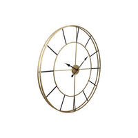 GROSSE Wanduhr - Metall - 110 cm - Goldfarben - ASHLAND - Goldfarben, Metall (110/110/6cm) - Vente-Unique