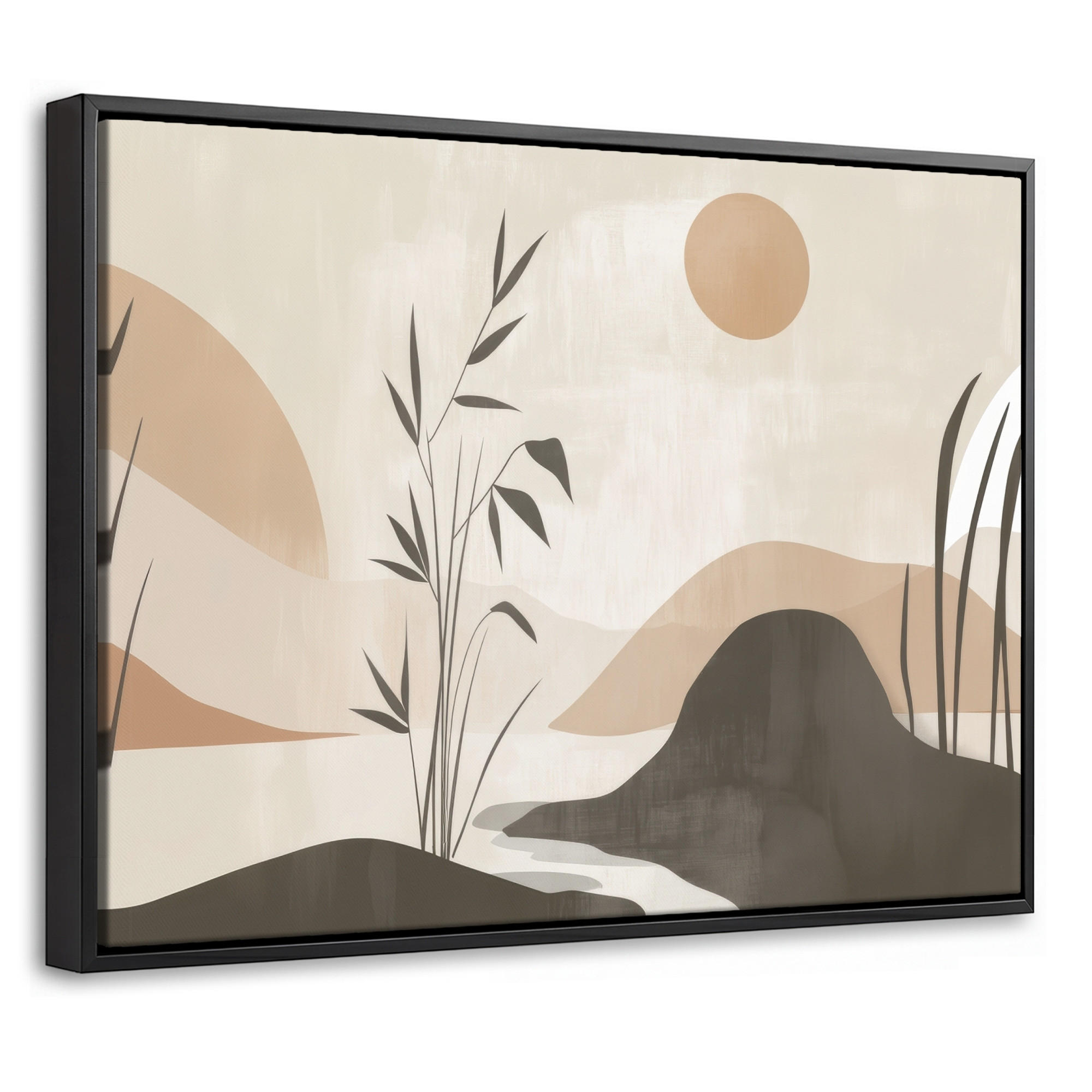 MuchoWow Leinwand Cognac 40x30 cm