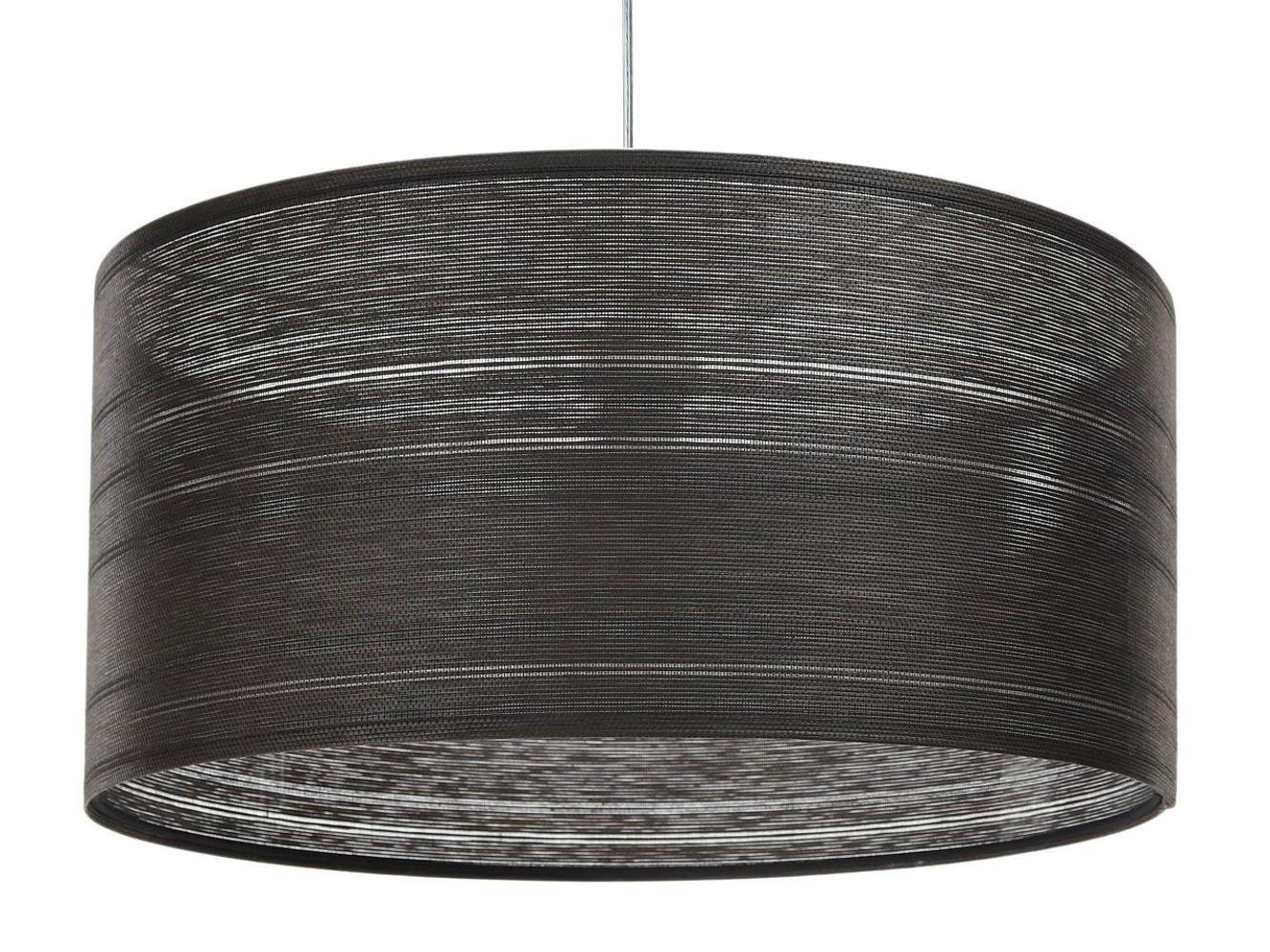 HÄNGELEUCHTE Grau 50/25 cm - Schwarz/Grau, Kunststoff (50/0.6/25cm) - ONZENO