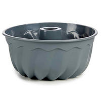 GUGELHUPFFORM Silikon 23/10 cm - Dunkelgrau, Kunststoff (23/10cm) - Kinvara