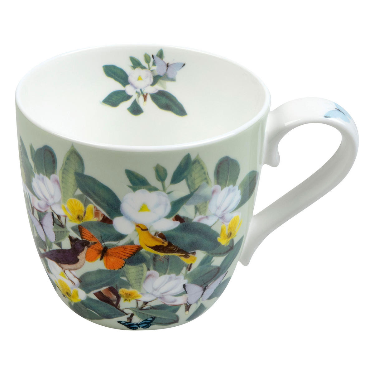 KAFFEEBECHER Magnolia Bloom - Binny Talib - Naturfarben, Keramik (0.43L) - Könitz