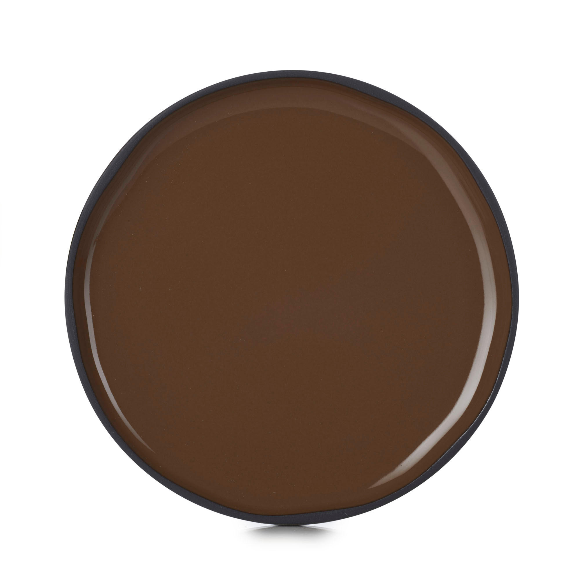 BROTTELLER CARACTERE 15 cm Tonka - Dunkelbraun, Keramik (15cm) - Revol Porcelaine France