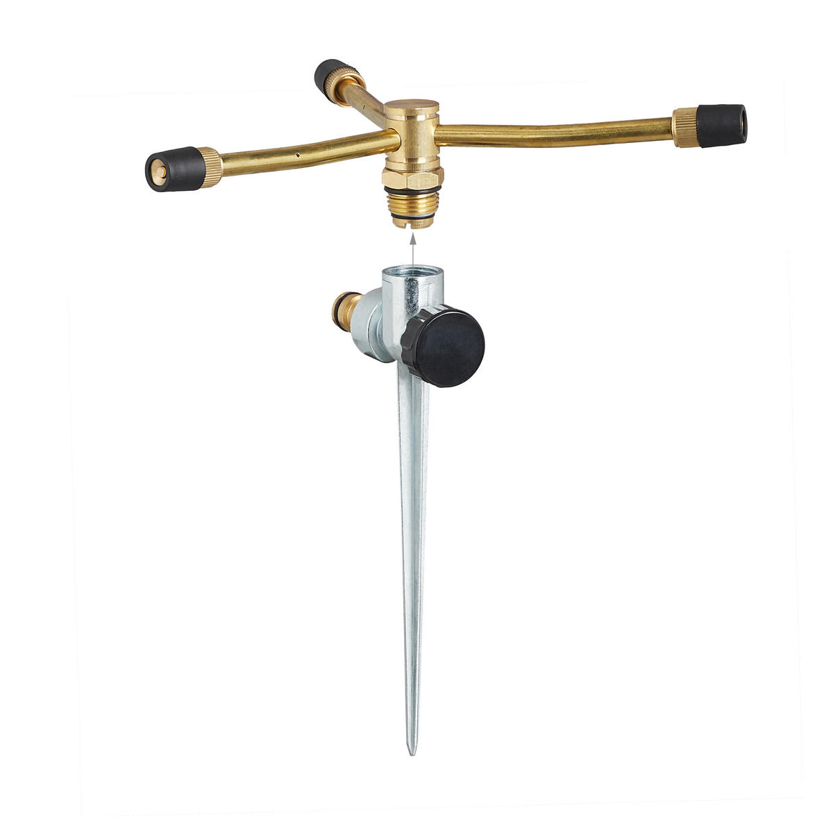 SPRINKLER - Multicolor, Metall (22/24/20cm) - Relaxdays