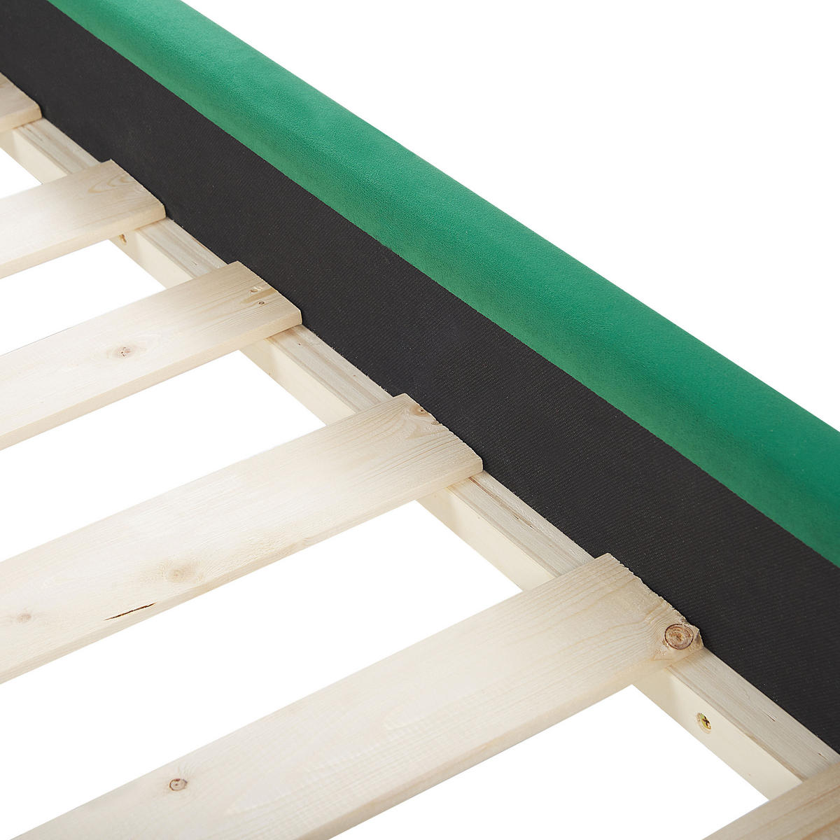 POLSTERBETT 180/200cm Smaragdgrün Avallon - Grün, Textil (180/200cm) - Beliani