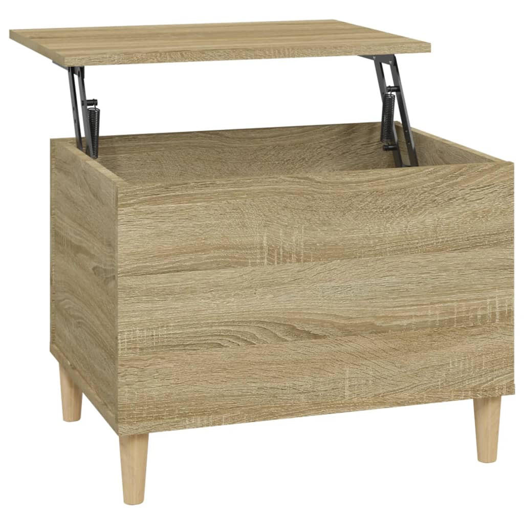COUCHTISCH Sonoma-Eiche 60x44,5x45 cm Holzwerkstoff - Braun, Holzwerkstoff (60/44.5/45cm) - furnicato
