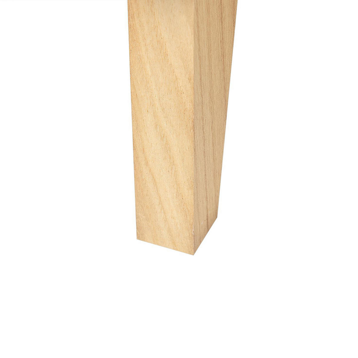 NACHTTISCH Rattan heller Holzfarbton 1 Schublade 40/30 cm Seney - Hellbraun, Holz (40/55/30cm) - Beliani