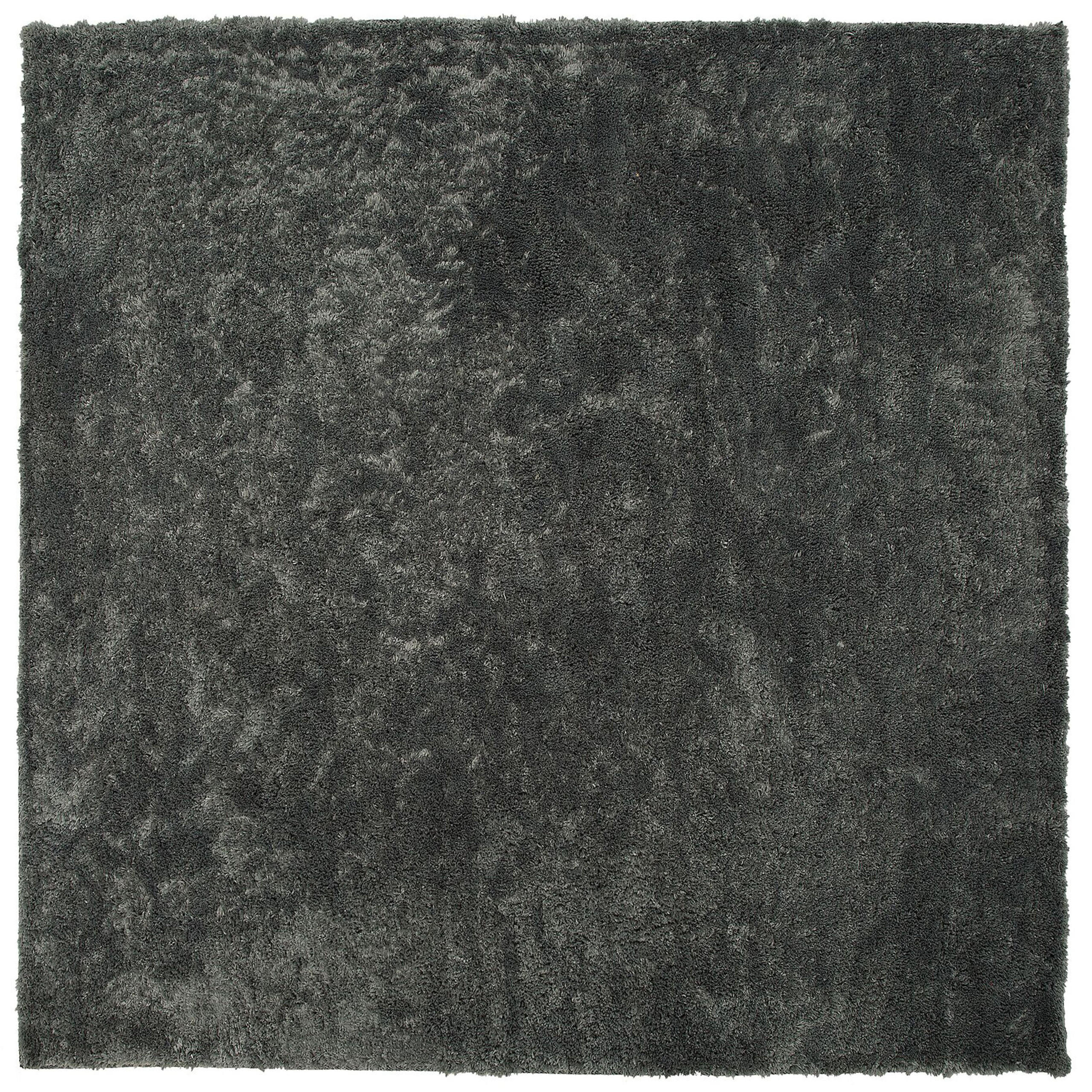 SHAGGY-TEPPICH Evren 200/200 cm - Grau, Kunststoff (200/200cm) - Beliani