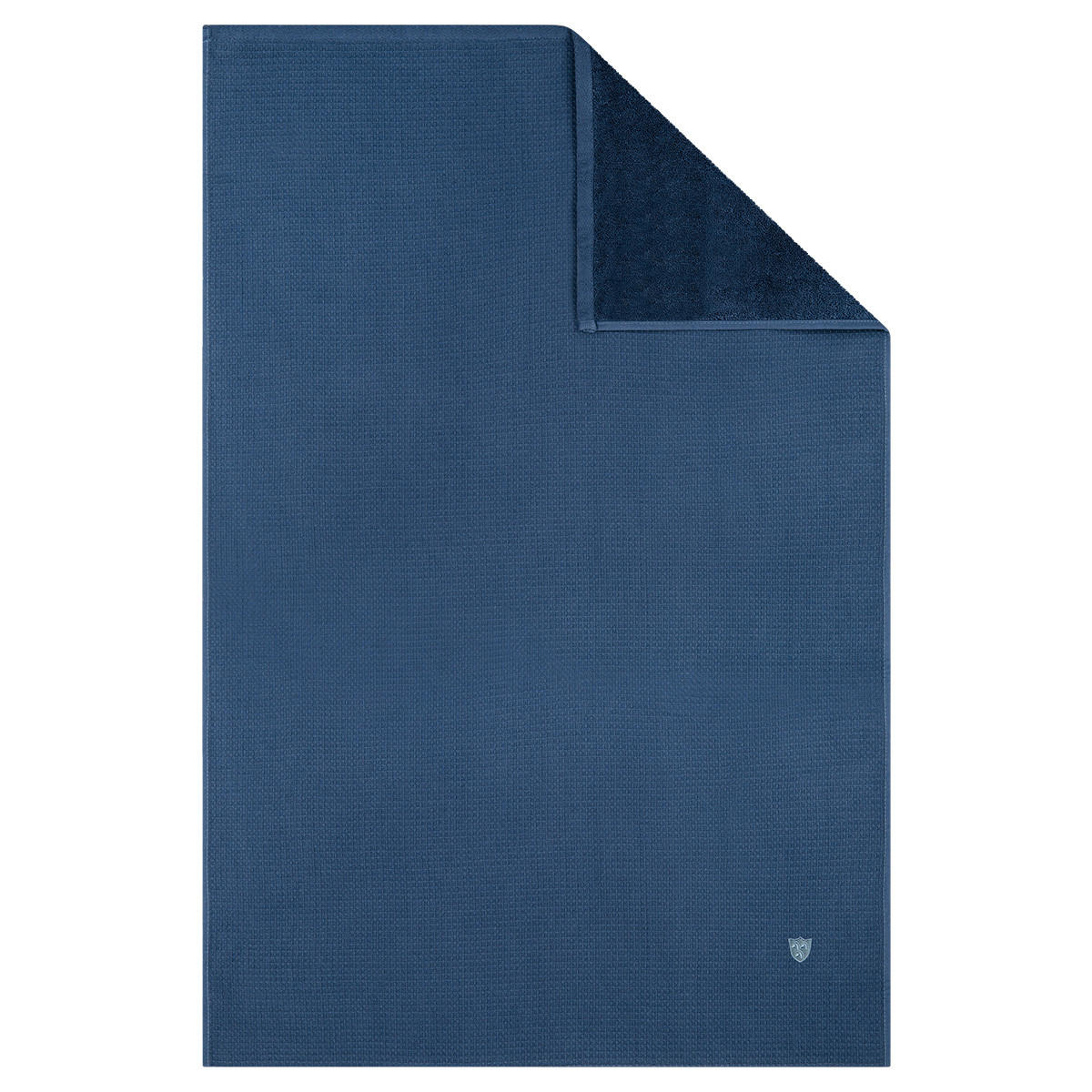 FROTTIERSET Pique 6-teilig - Dunkelblau, Textil (50/100cm) - Ross