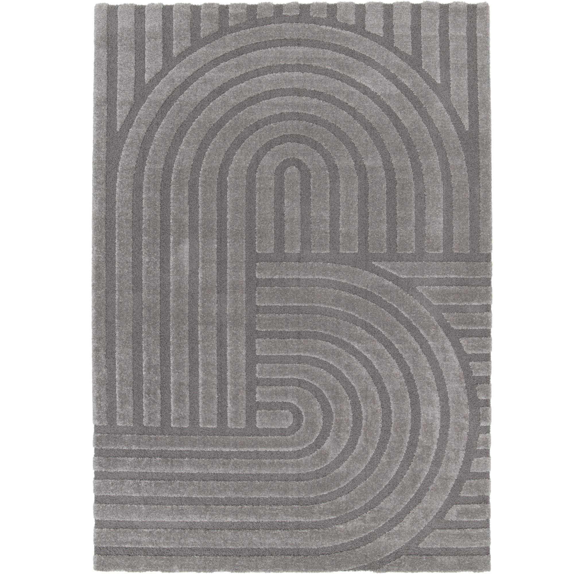 MODERNER TEPPICH 160/230 cm Meran - Grau, Textil (160/230cm) - Steffensmeier