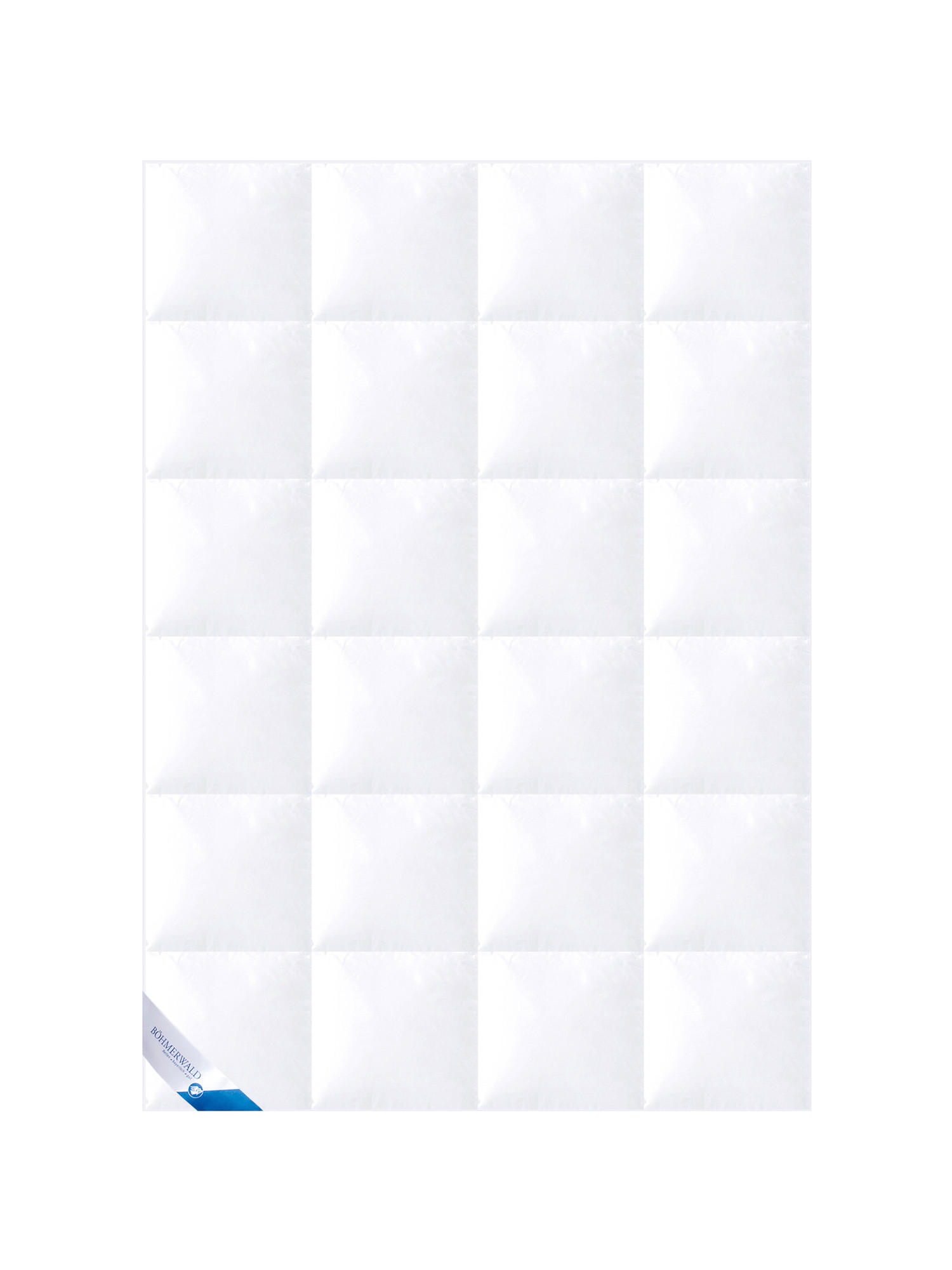 WINTERBETTDECKE KLASSIK Entendaunen warm - Weiß, Naturmaterialien/Textil (155/220cm) - Böhmerwald