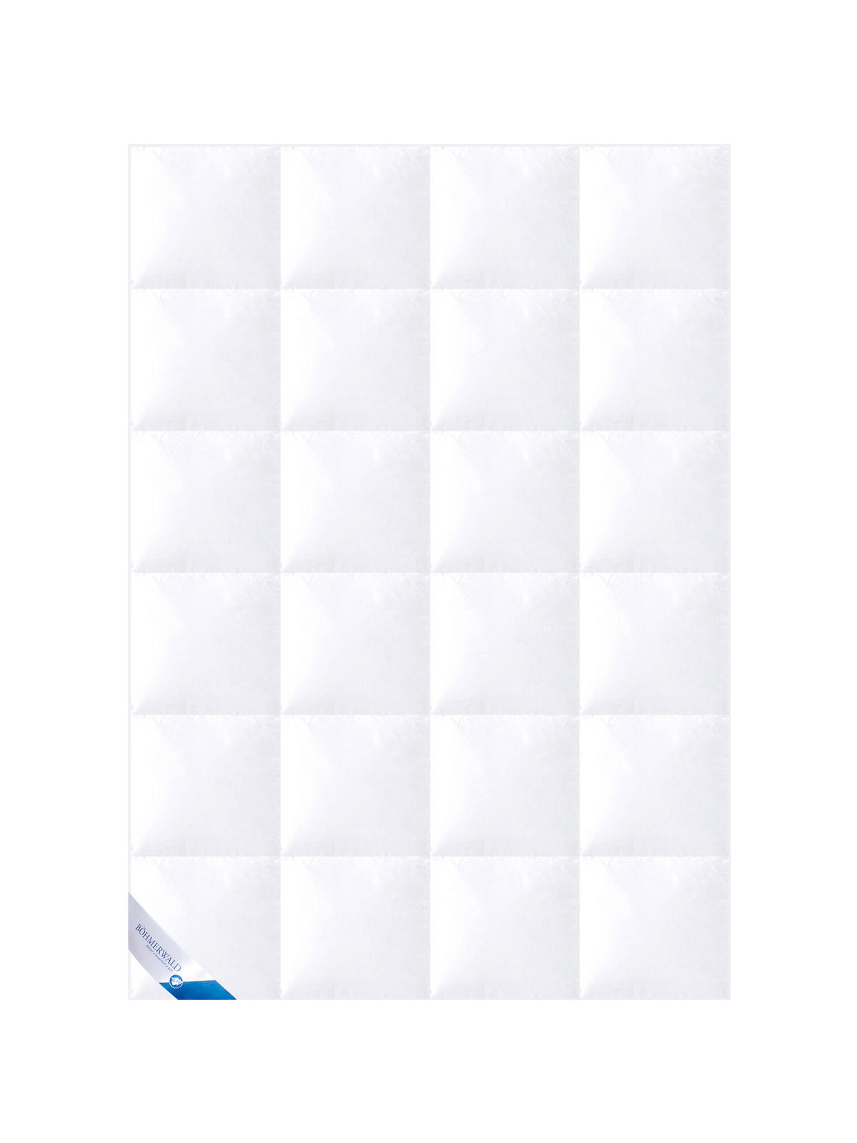 WINTERBETTDECKE ELEGANCE Gänsedaunen warm - Weiß, Naturmaterialien/Textil (155/220cm) - Böhmerwald