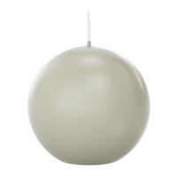 KUGELKERZEN Elfenbein Ø 70 mm, 12 Stück - Beige, Paraffin (7/7/7cm) - Wiedemann Kerzen