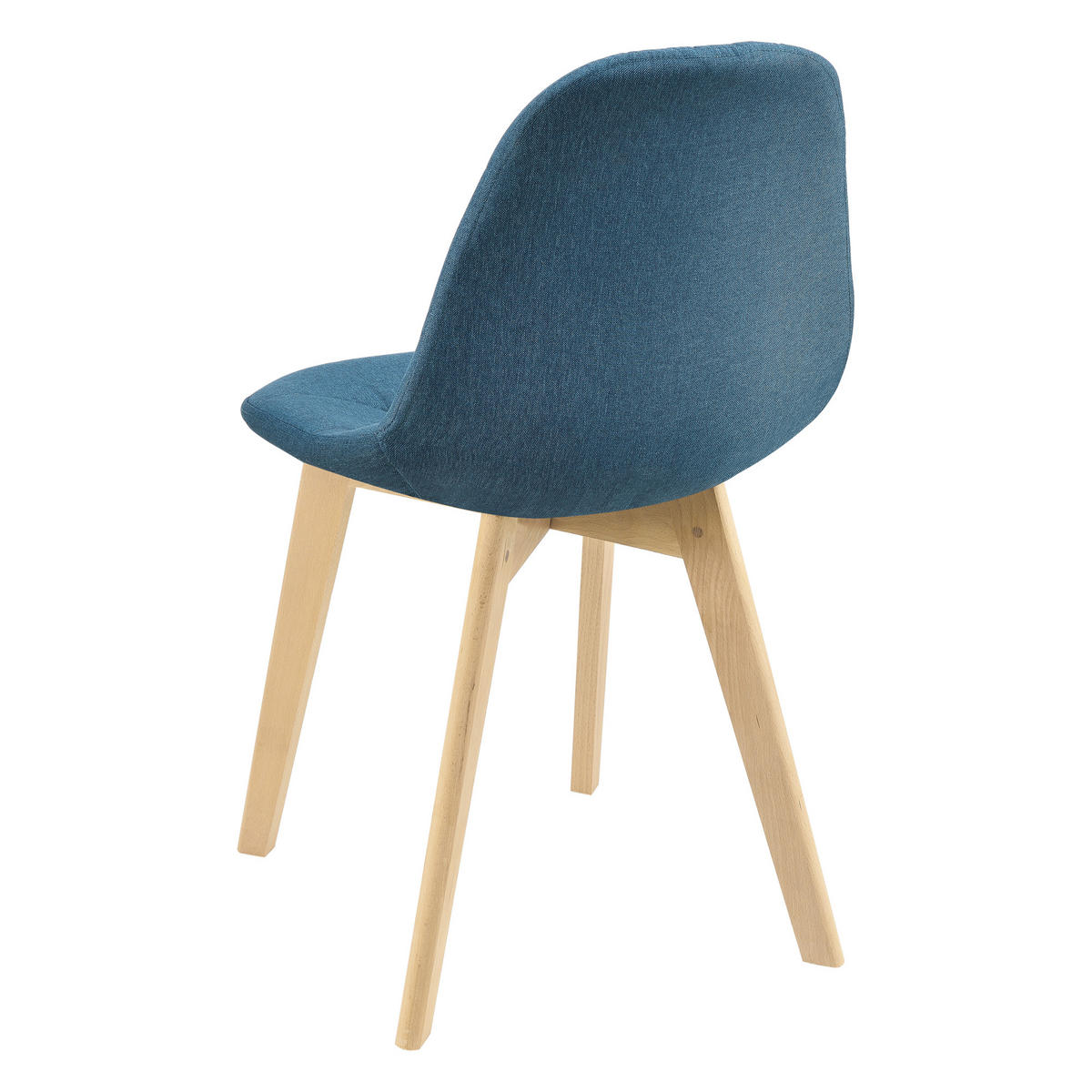 ESSZIMMERSTUHL Kopparberg 2er-Set - Blau, Textil (53/86/47cm) - [en.casa]