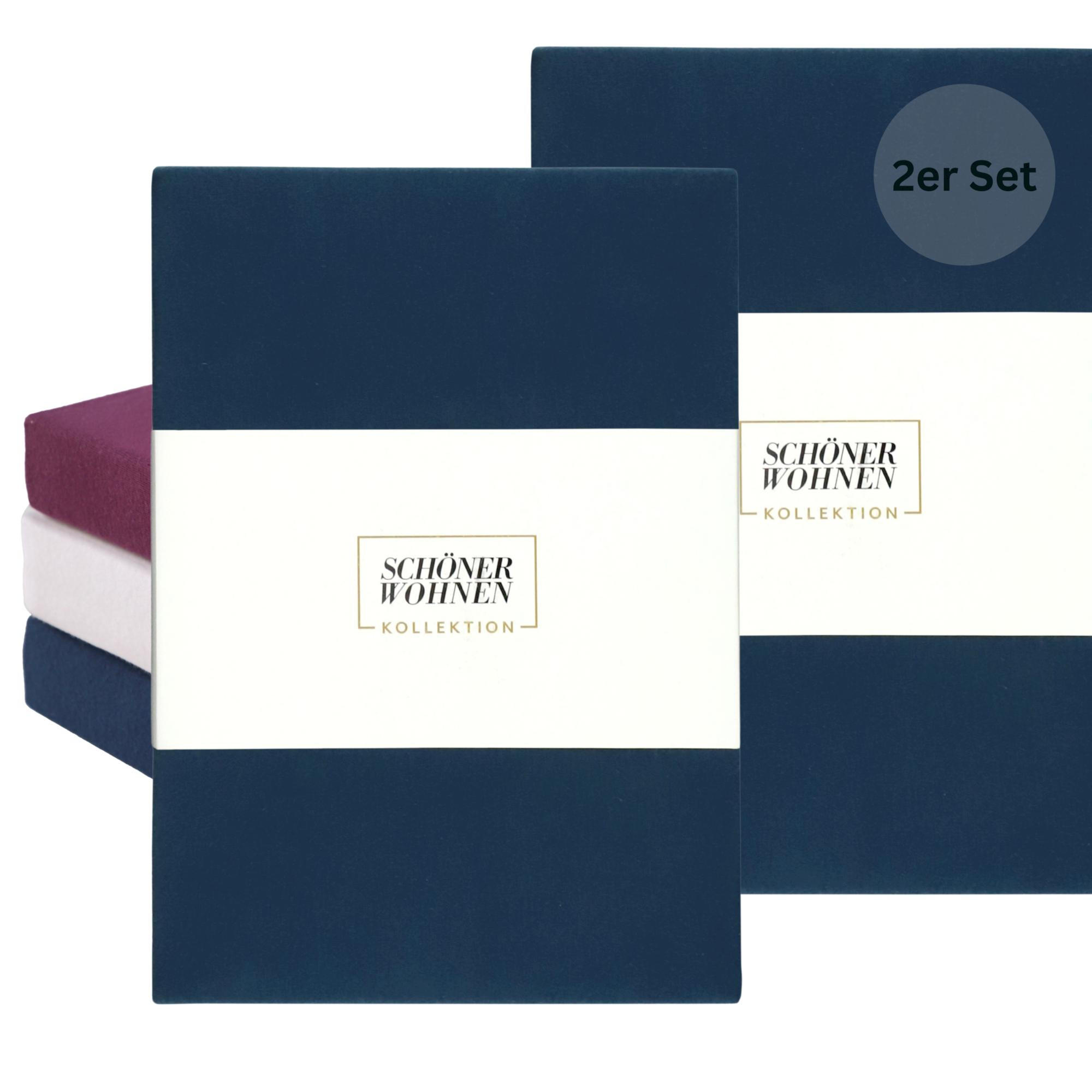 KINDERSPANNBETTLAKEN BASIC - Blau, Textil (60/120cm) - Schöner Wohnen