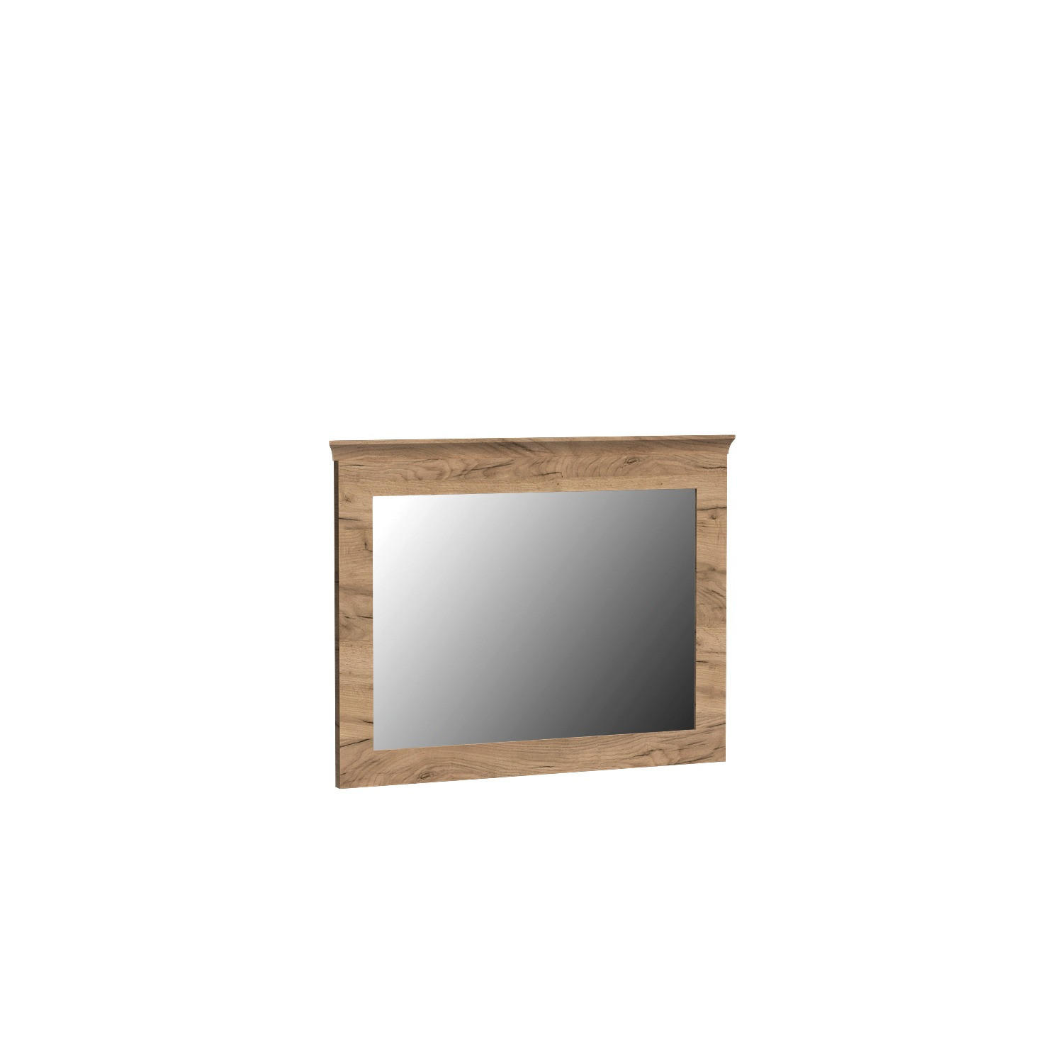 SPIEGEL Antica New AN-8 Kraft Gold - Wildeiche, Holzwerkstoff (120/77/5.5cm)