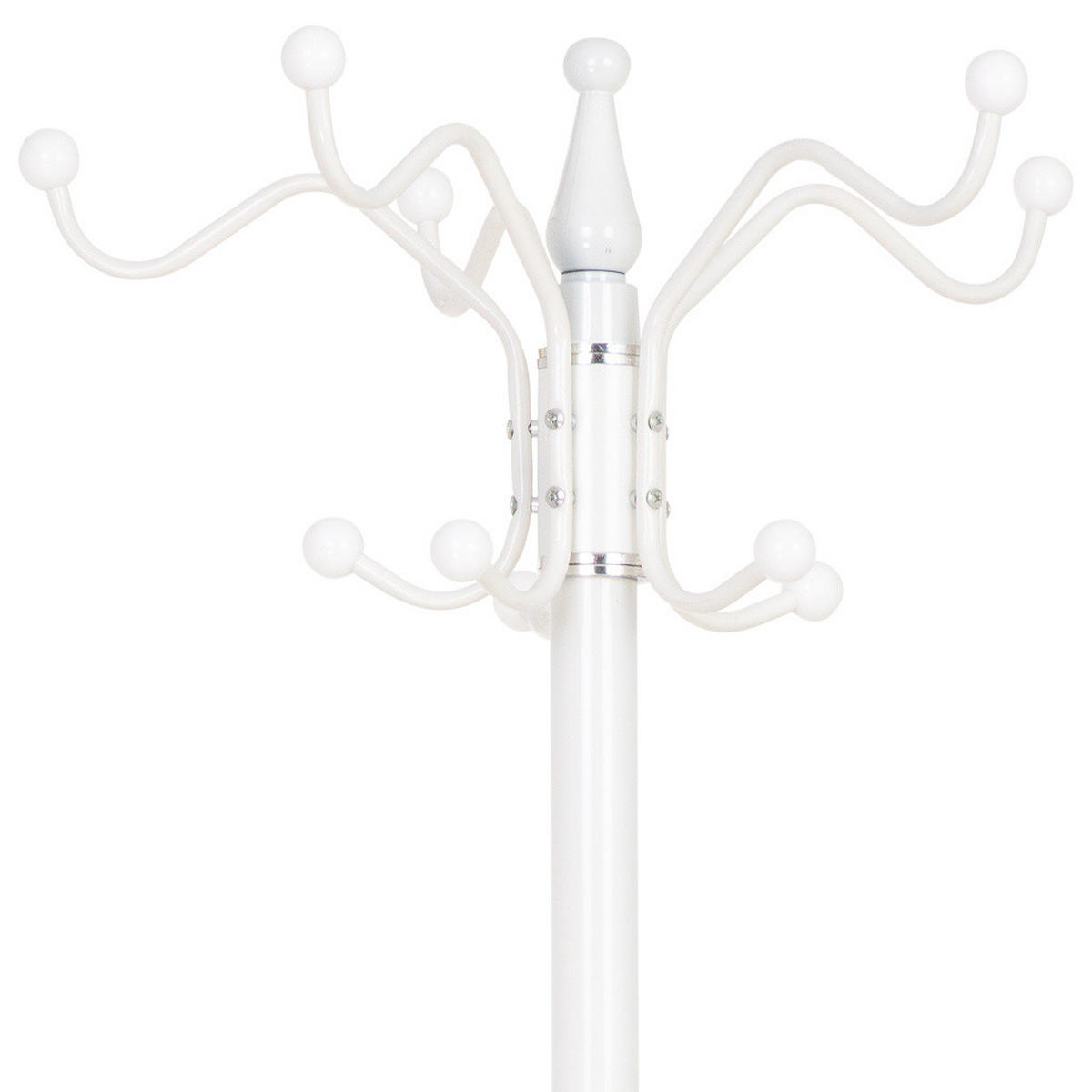 GARDEROBE aus metall 36x175cm - Weiß, Metall (36/175/36cm) - Wanderlust