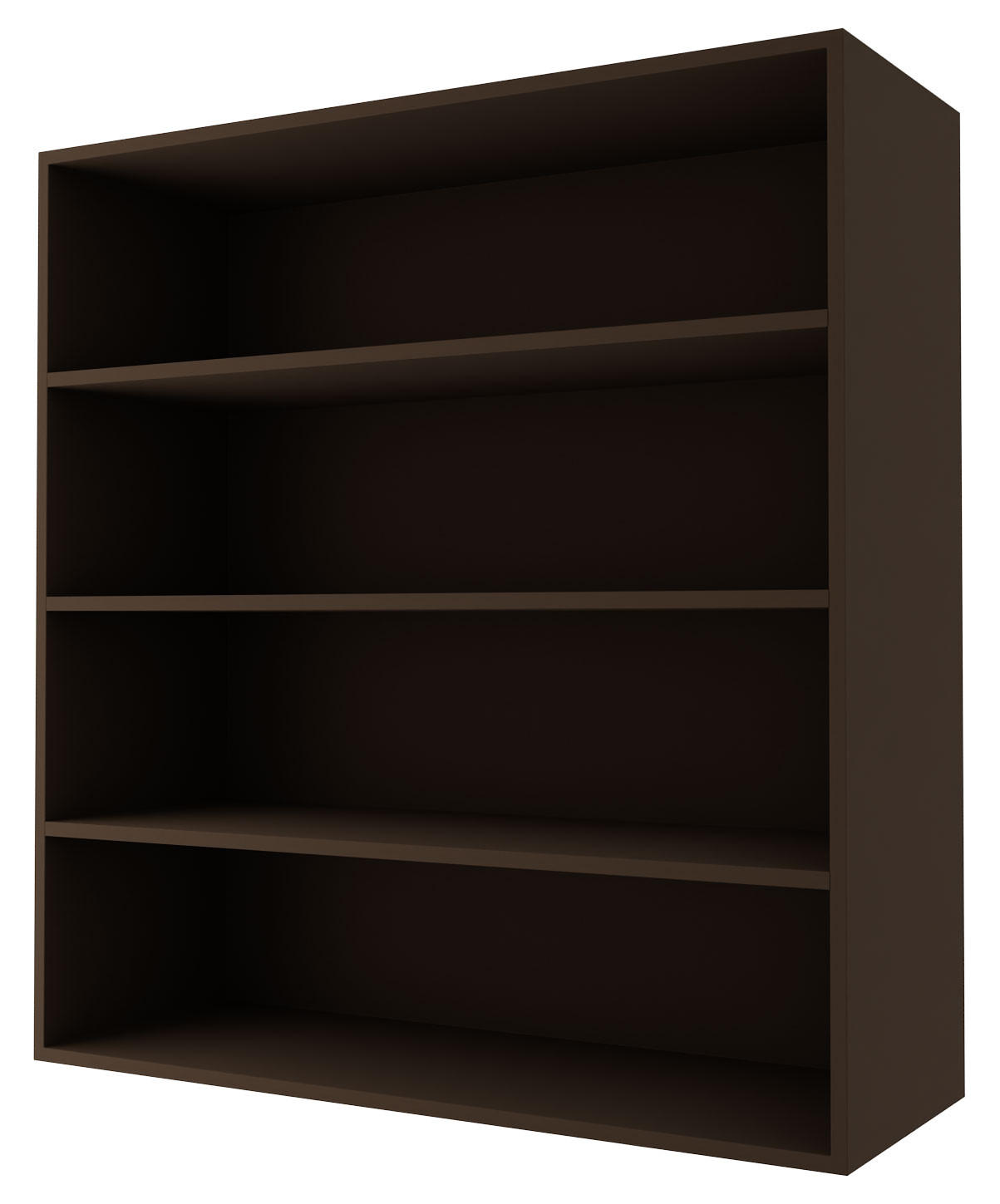 Thumbnail - Feldmann-Wohnen Küchenhängeschrank, Weiß, Dunkelgrau, Holz, 3 Fächer, Rechteckig, 90x96x32.5 cm, Küchen, Küchenmöbel, Kü...