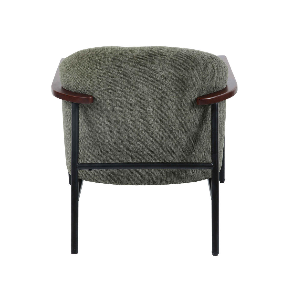 RELAXSESSEL, Dunkelgrün - Grün, Textil (71/77/82cm) - Oviala