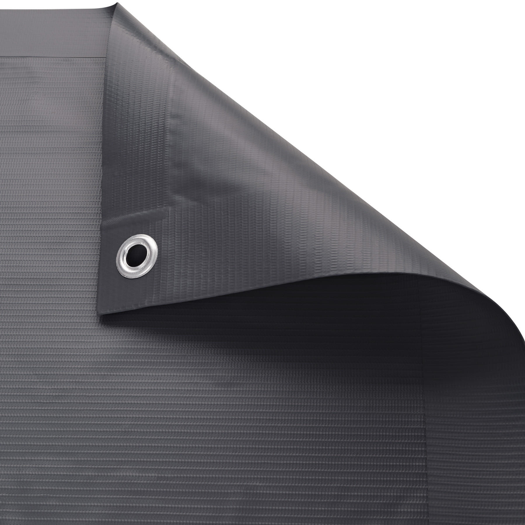 BALKONBESPANNUNG ,600 x 90 cm,schwarz - Schwarz, Kunststoff (90/0.5cm) - tectake