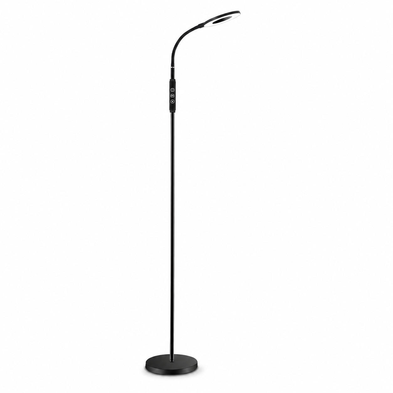STEHLEUCHTE LED FL1061 - Brombeere, Metall (36.3/27.4/8.4cm) - LOVHAUS