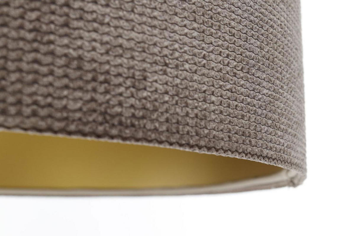 HÄNGELEUCHTE Gold 50/25 cm - Goldfarben/Braun, Kunststoff (50/0.6/25cm) - ONZENO