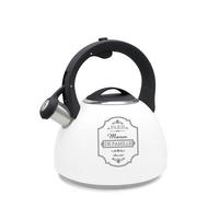 WASSERKESSEL Weiß 20/20/23 cm MR1324 - Weiß, Metall (20cm) - Maestro 