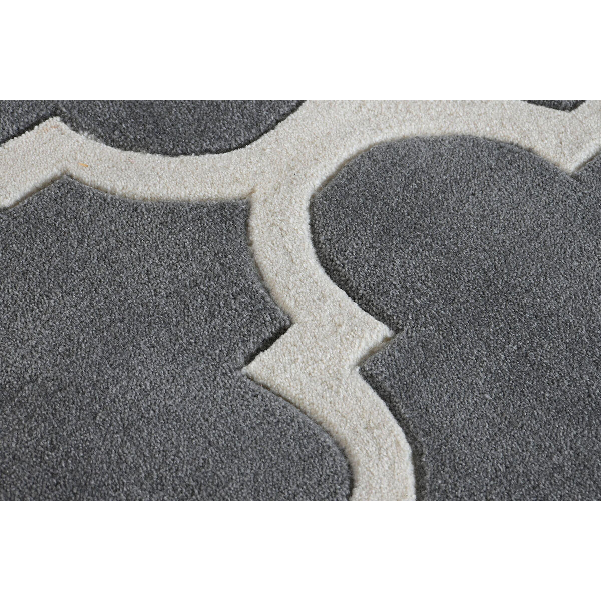 TEPPICH 160 x 230 x 2 cm Grau Polyester Ethnisch - Grau, Kunststoff (160/230cm) - DKD Home Decor