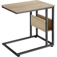 BEISTELLTISCH Wigan,55 x 36,5 x 60 cm,Industrial Holz hell, Eiche Sonoma - Naturfarben, Holz (55/36.5/60cm) - tectake