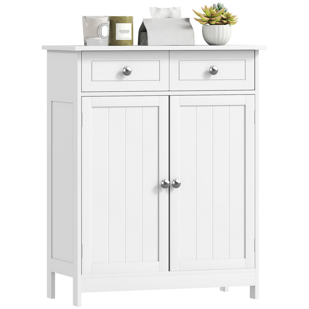 MIDISCHRANK DE-17353 Weiß - Weiß, Holzwerkstoff (30/75/60cm) - ComfortXL