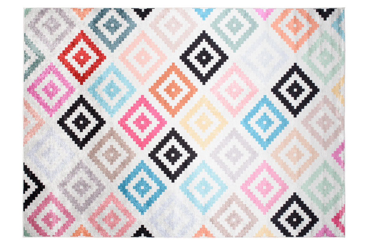 TEPPICH TOSCANA Multicolor 140/200 cm - Multicolor, Textil (140/200cm) - Tapiso
