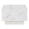 COUCHTISCH Moon 60x60 - Creme, Holzwerkstoff (60/60/40cm) - MIRJAN24