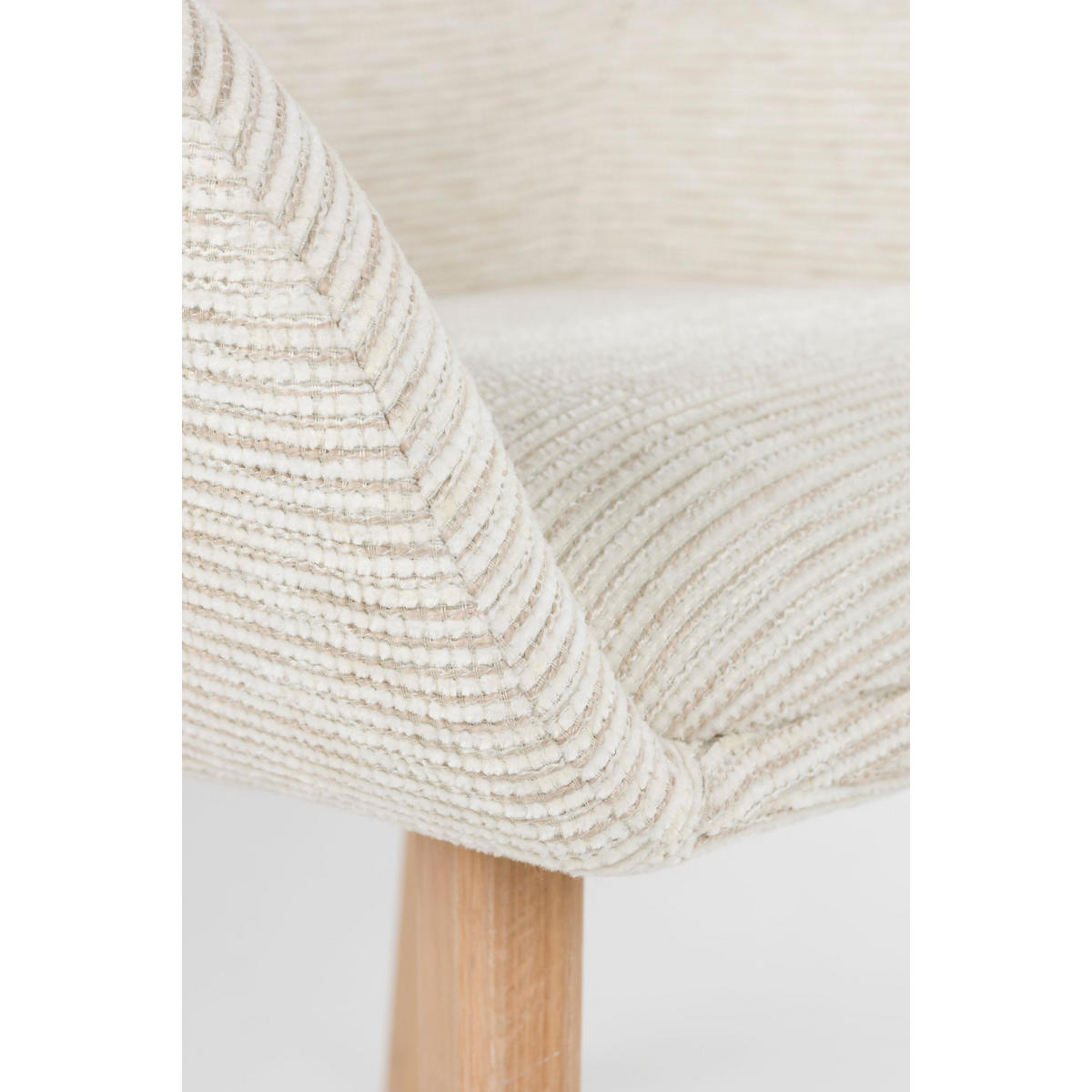 ESSZIMMERSTUHL Lionel Creme/ Weiß - 2 er Set - Creme/Weiß, Kunststoff (59/82.5/59cm) - Housecraft Living