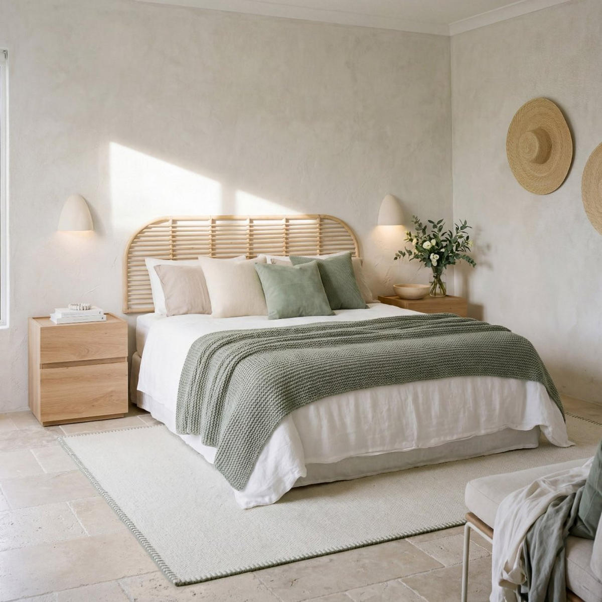 KOPFTEIL DOPPELTES Siloa Natürlich 160 cm x 60 cm - Naturfarben, Naturmaterialien (160/3cm) - Klast Home