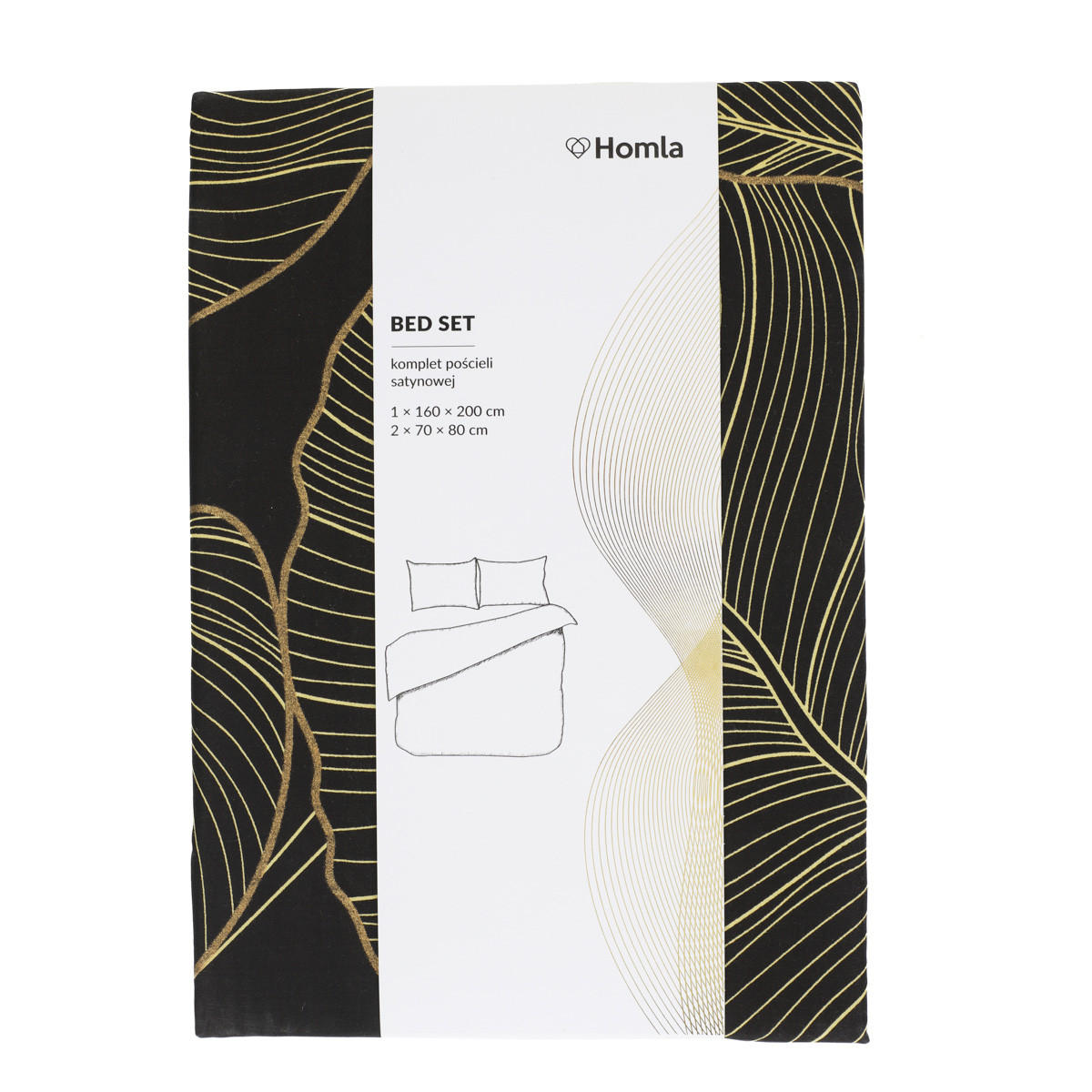 BETTWÄSCHE Gallo 220/200 cm - Schwarz, Textil (220/200cm) - Homla