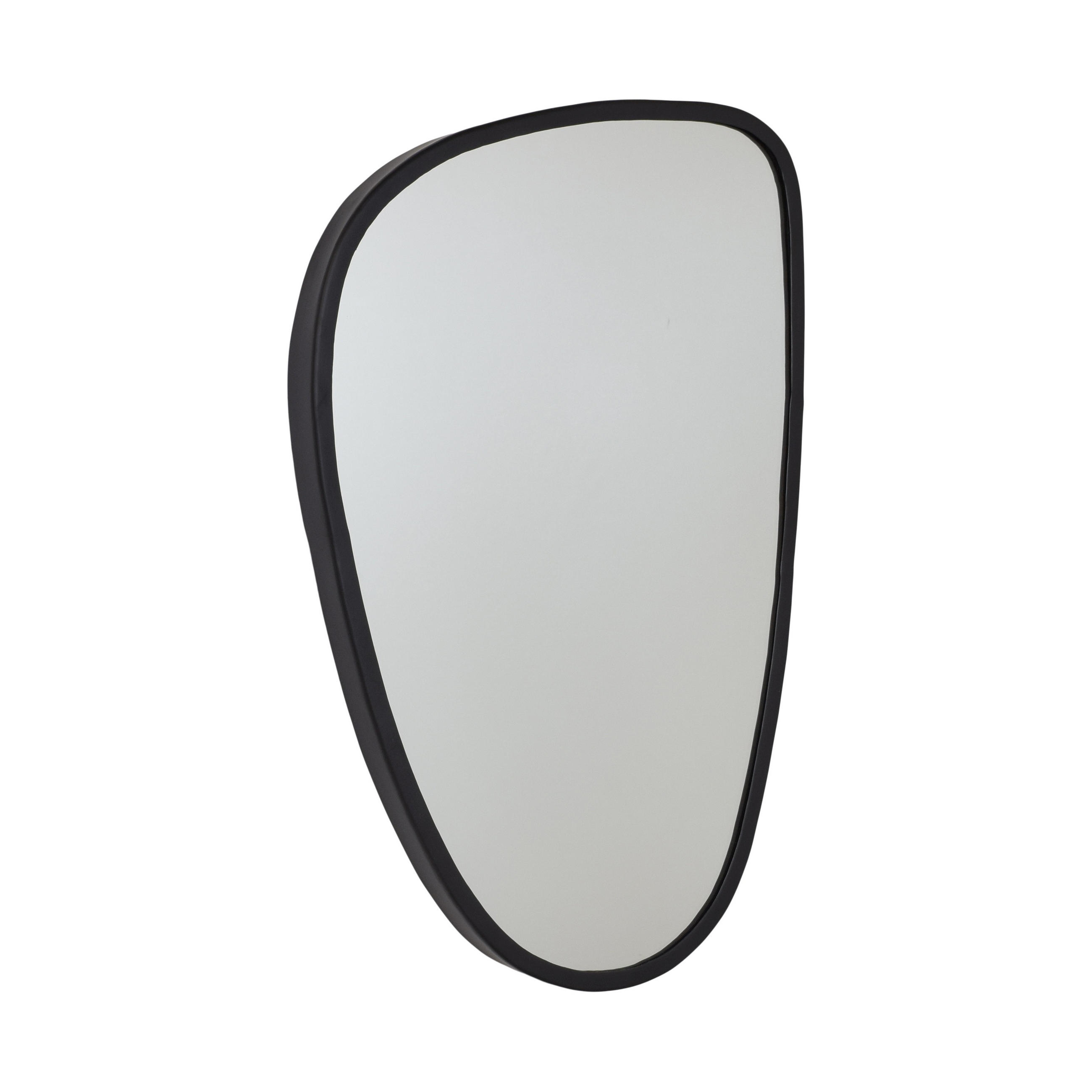 WANDSPIEGEL Origa Schwarz - Schwarz, Metall (40/60/4cm) - LOFT42