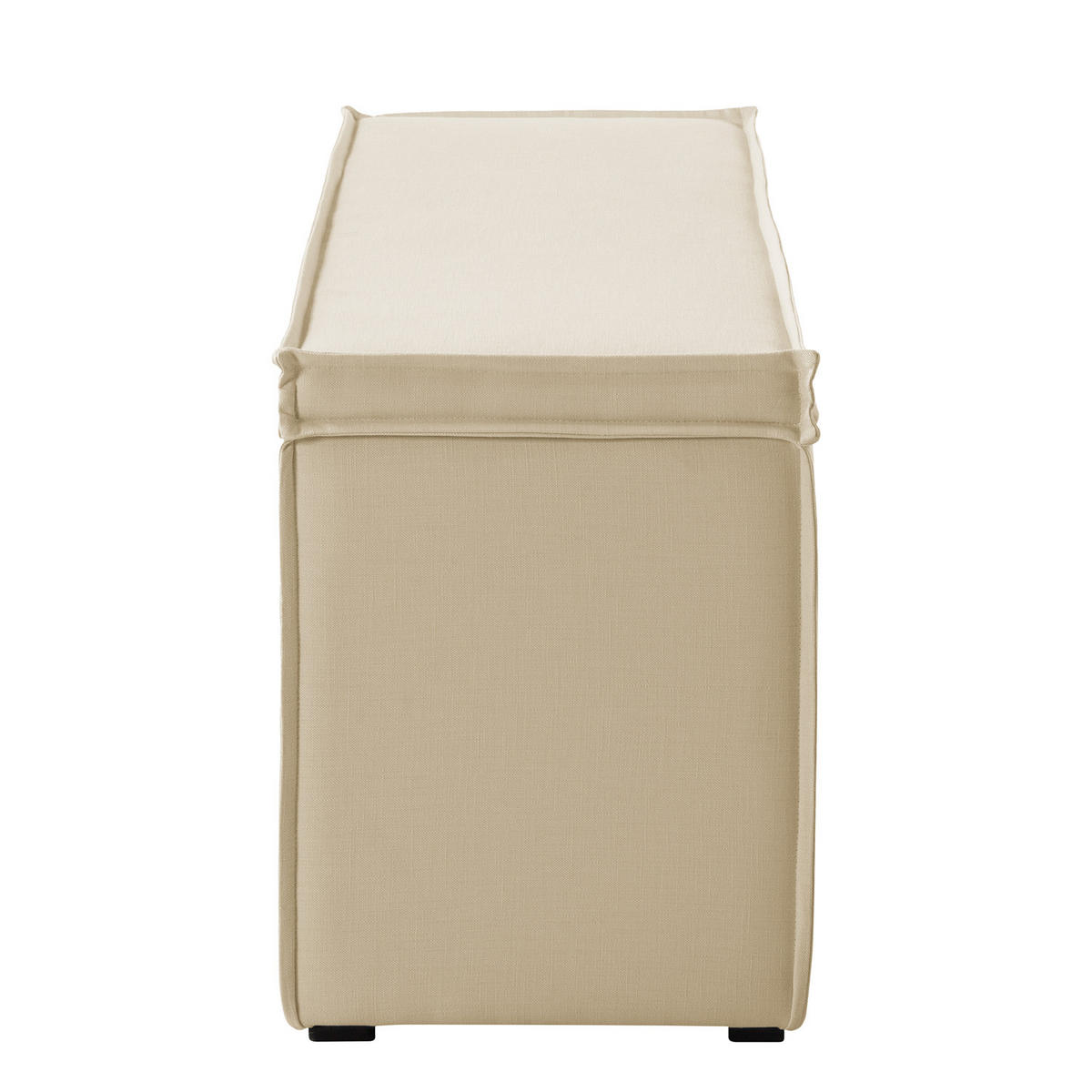 BETTTRUHE - Weicher Baumwollstoff - Sandfarben, Naturmaterialen (140/51/40cm) - home24