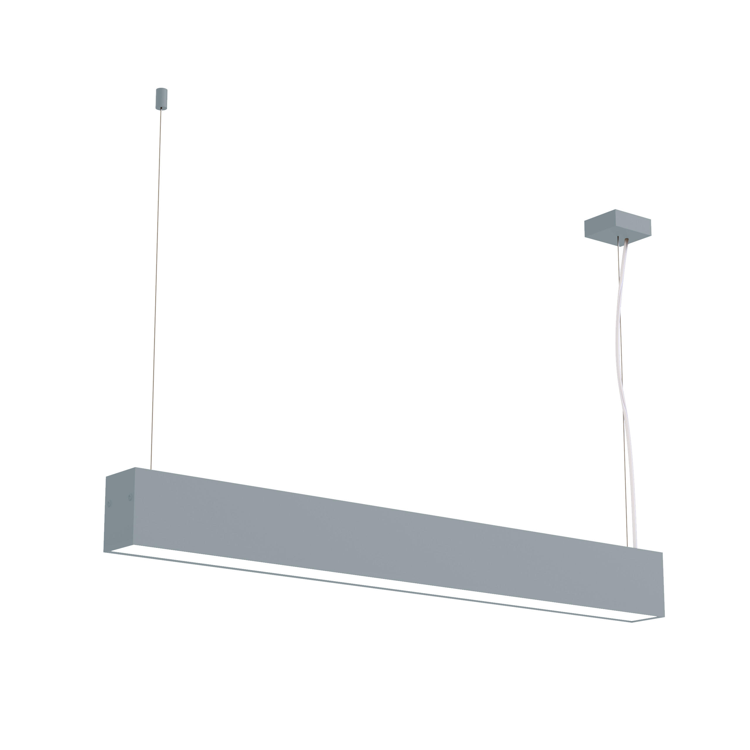 LED-HÄNGELEUCHTE - Grau, Metall (4.5/60/6.3cm) - Lumicom
