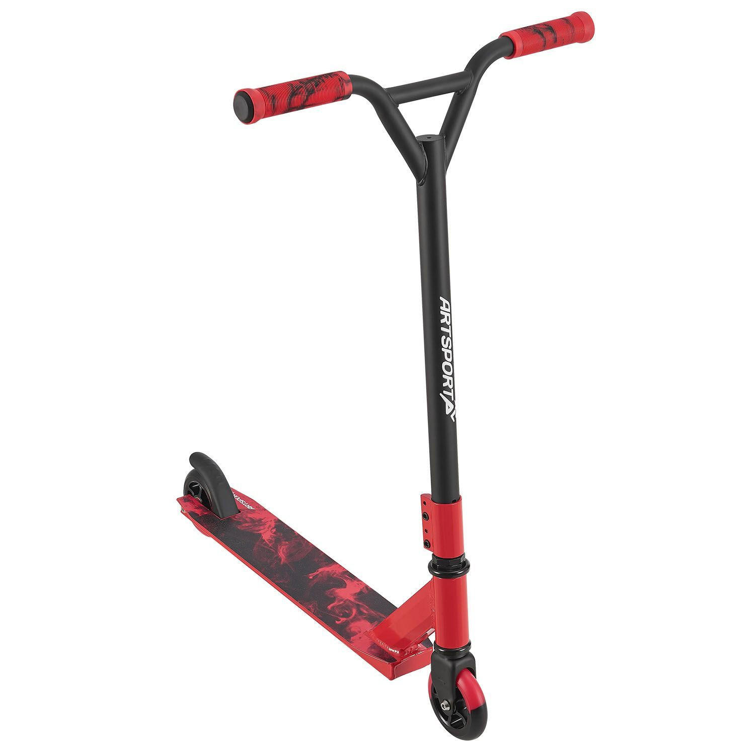 STUNTSCOOTER Red Smoke - Rot, Metall (66/47/84cm) - Artsport