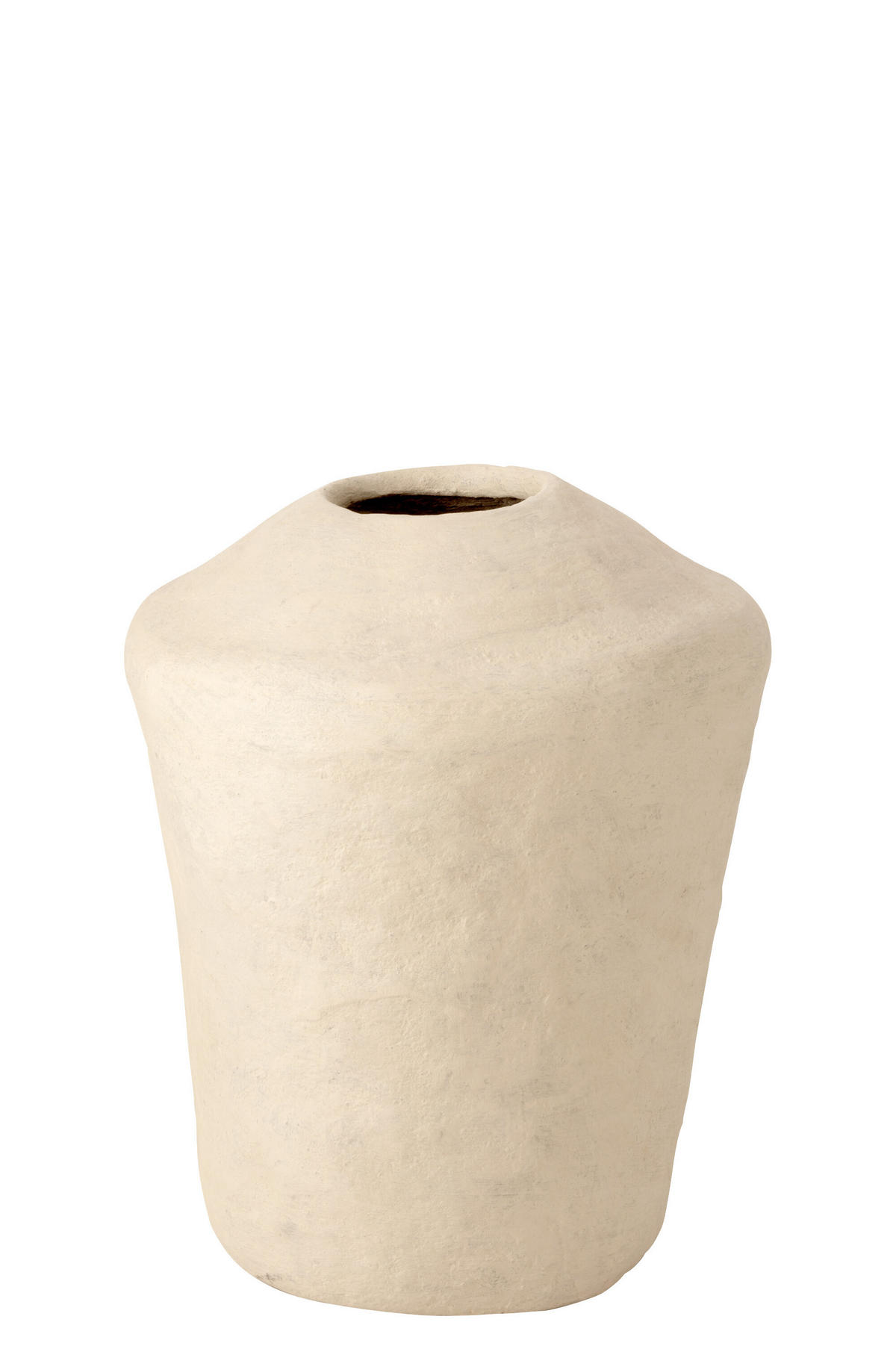 VASE CHAD - Papier - Weiß - 68 cm hoch - Weiß, Papier (63cm) - J-Line
