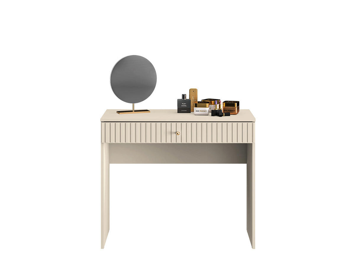 SCHMINKTISCH – 92 cm – Sophie – Kaschmir - Kaschmir, Holzwerkstoff (92/78/40cm) - hi-markt