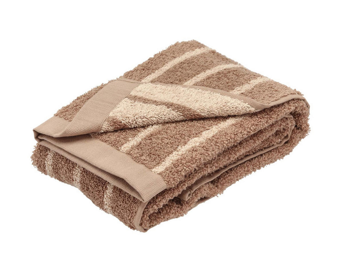 HANDTUCH Common braun 50/100 cm Baumwolle - Braun, Textil (50/100cm) - Södahl