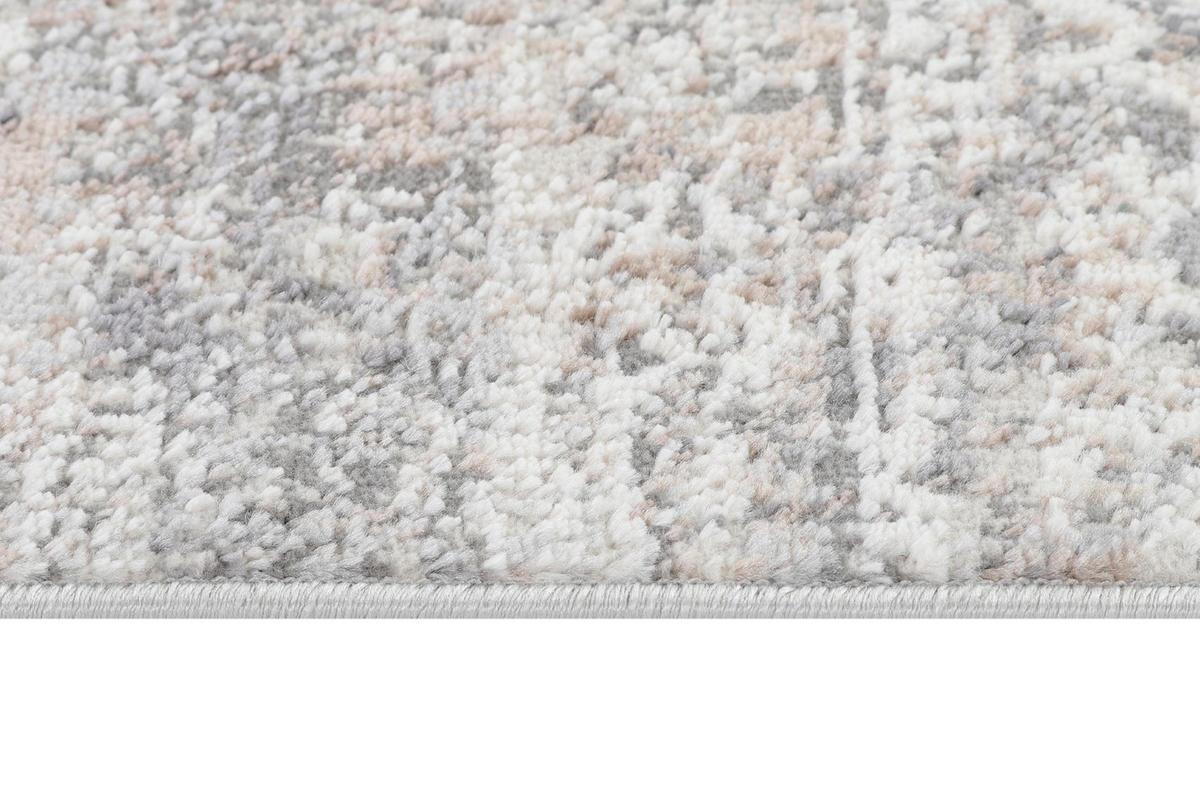 TEPPICHLÄUFER VALLEY hellgrau vintage 100/300 cm - Hellgrau, Textil (100/300cm) - Tapiso